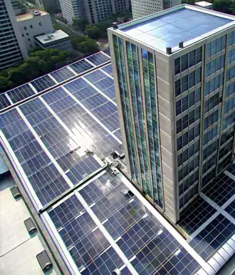 Commercial solar installations