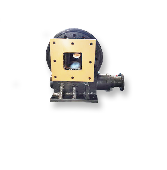 Vertical mounted slew drive